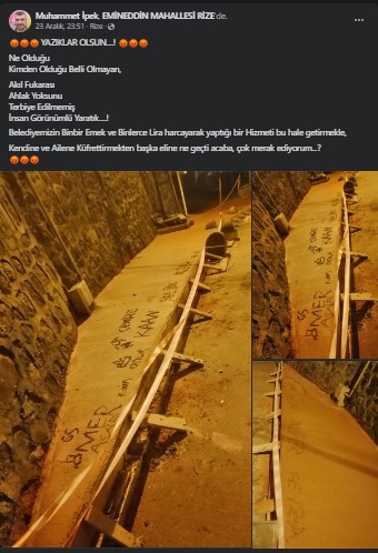 Eminettin Mahallesi Muhtarı Muhammet İpek