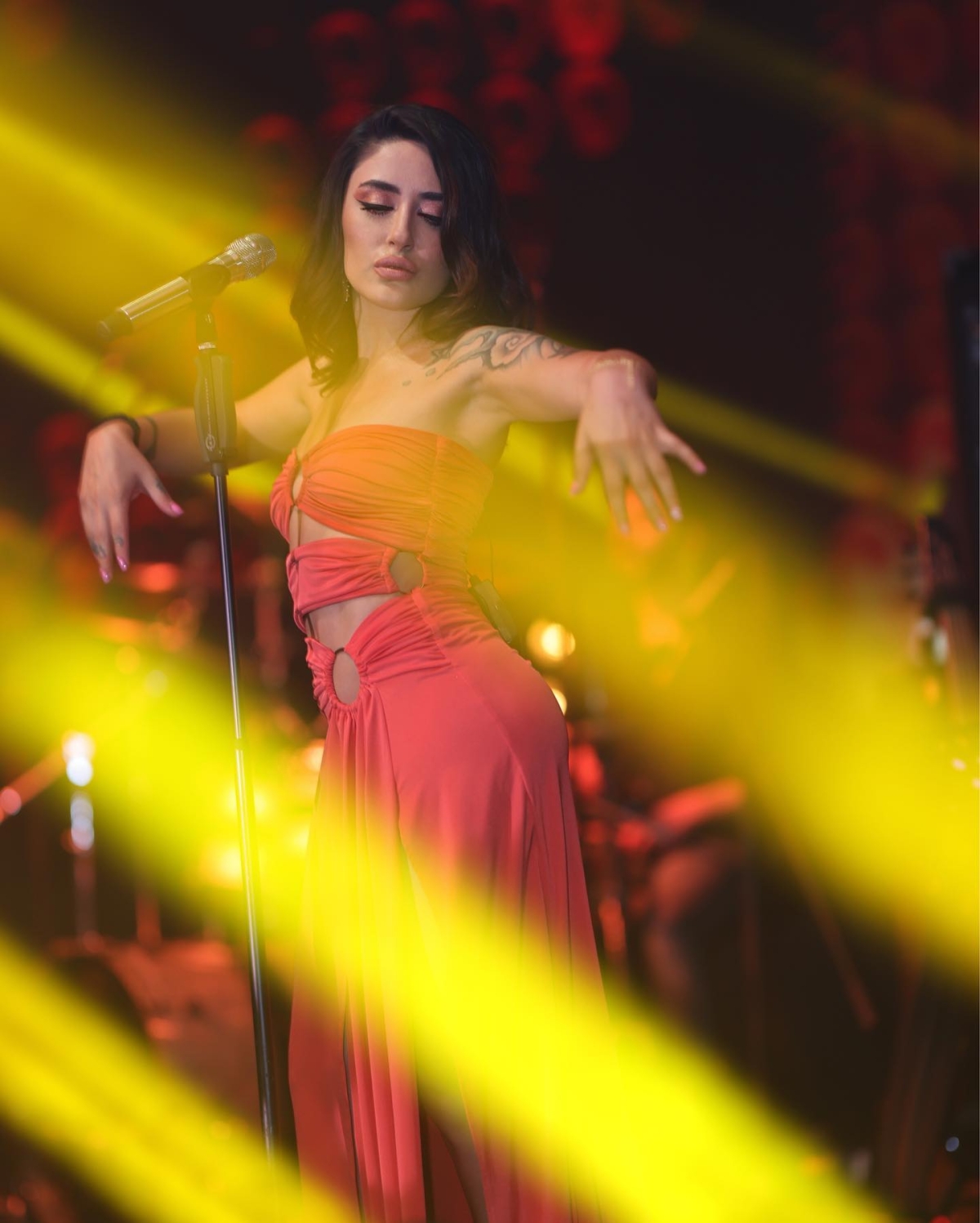 Melek Mosso konser fotoğrafları