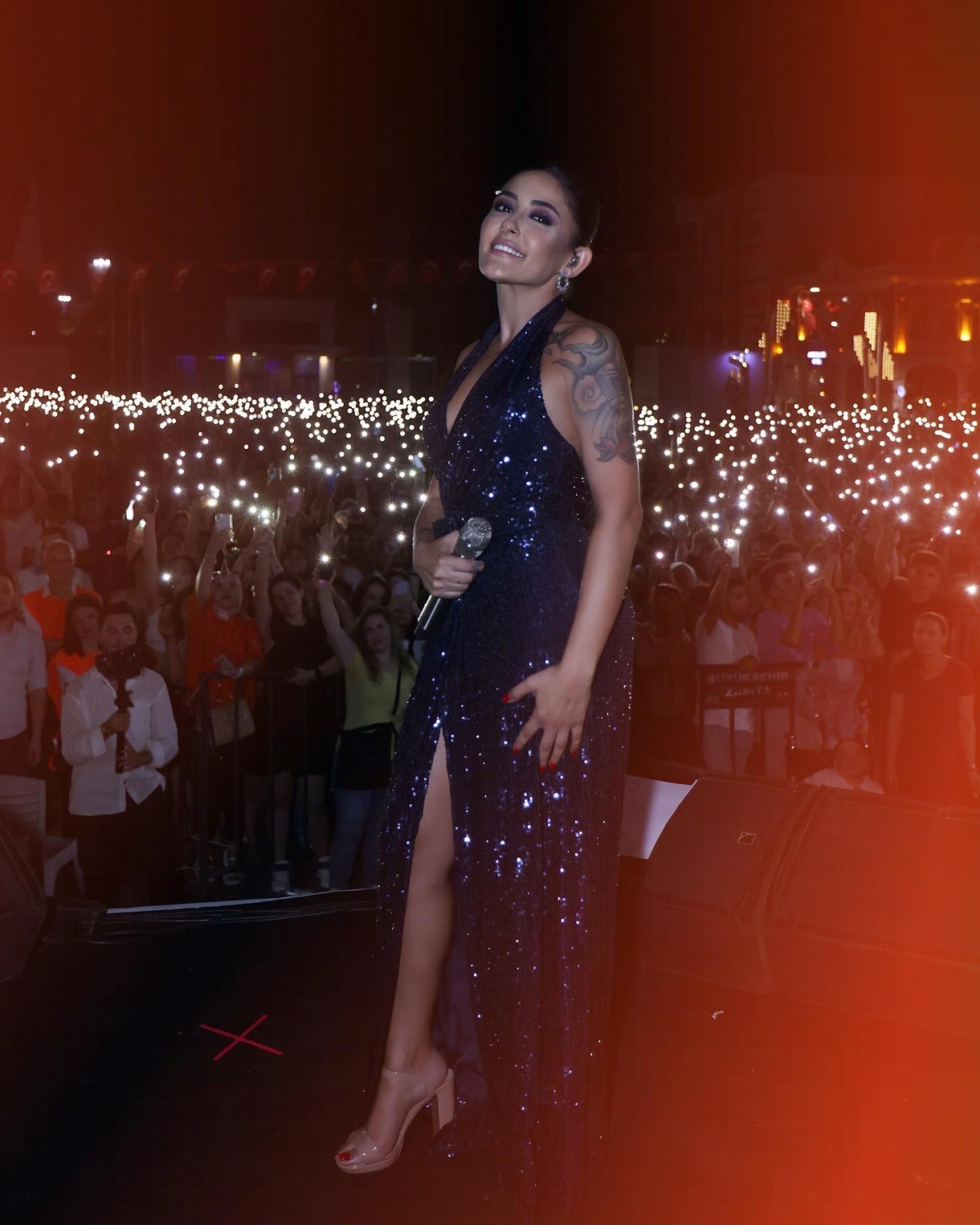 Melek Mosso konser fotoğrafları
