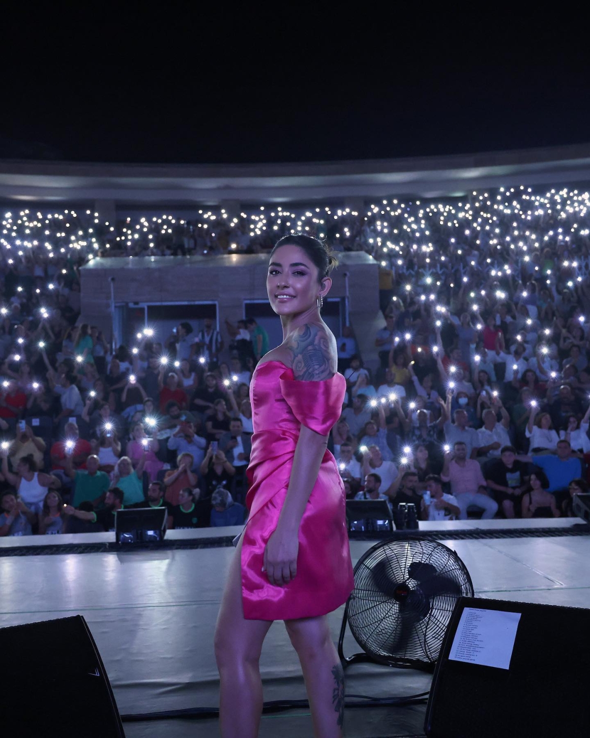 Melek Mosso konser fotoğrafları