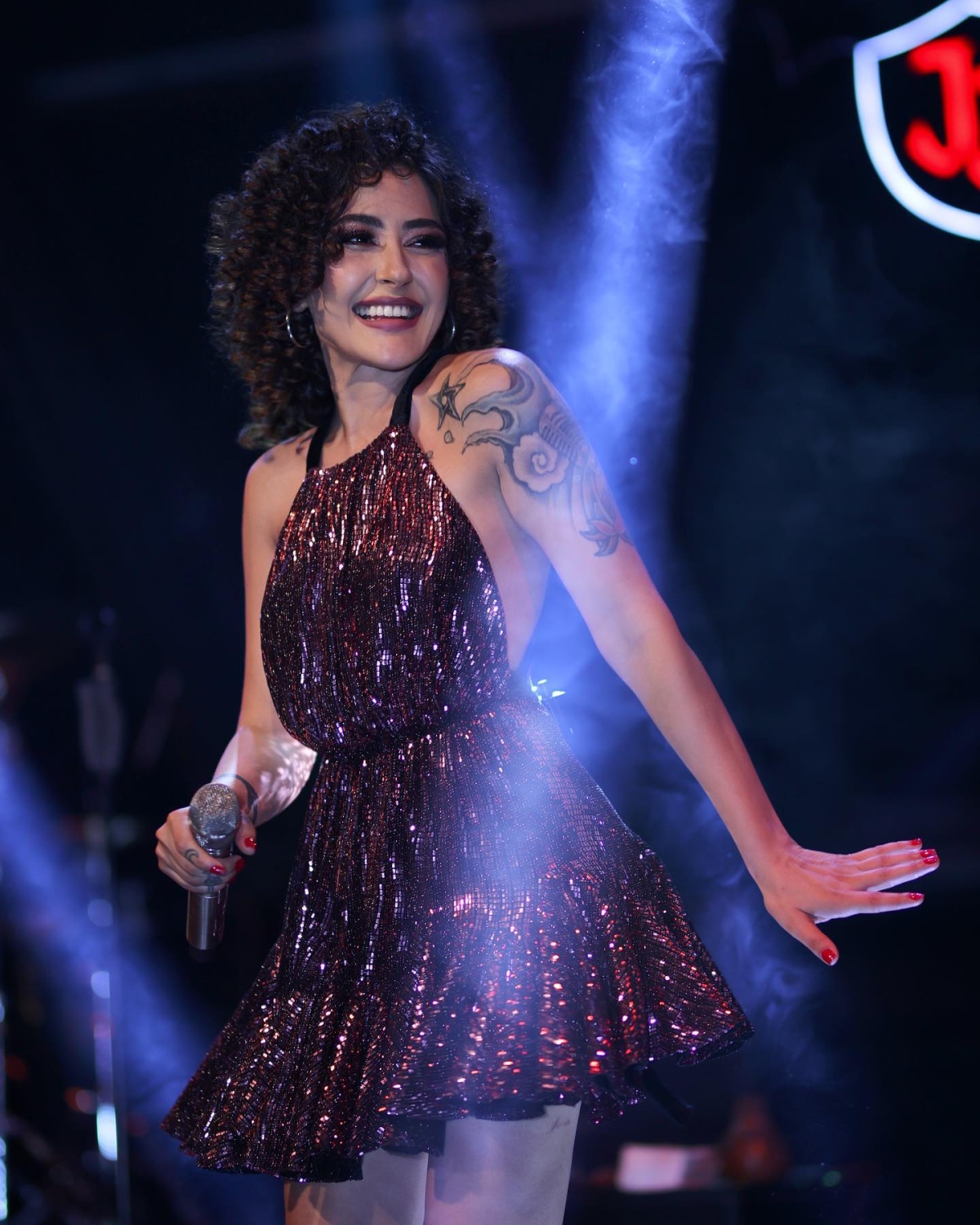Melek Mosso konser fotoğrafları
