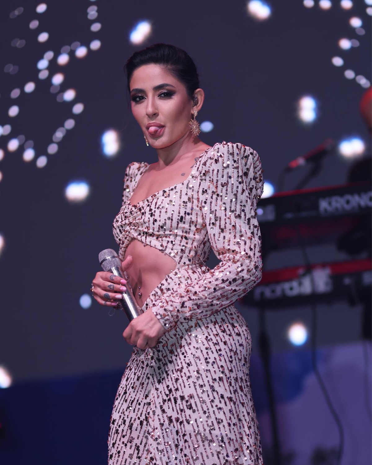 Melek Mosso konser fotoğrafları