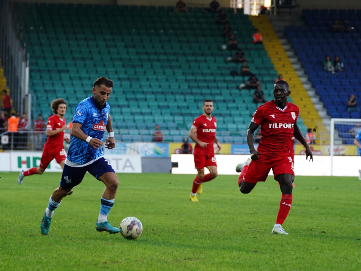 Rizespor-Samsunspor maçı foto galerisi