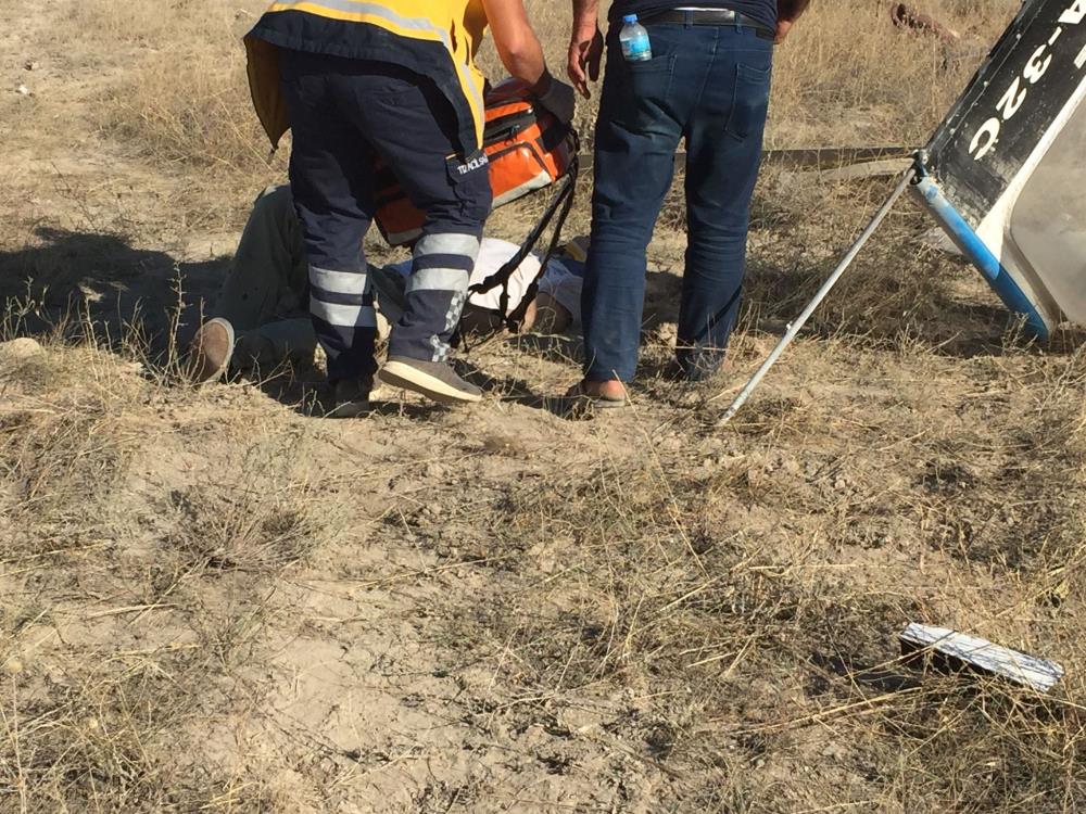 Marmaris’teki yangına destek için giden helikopter düştü