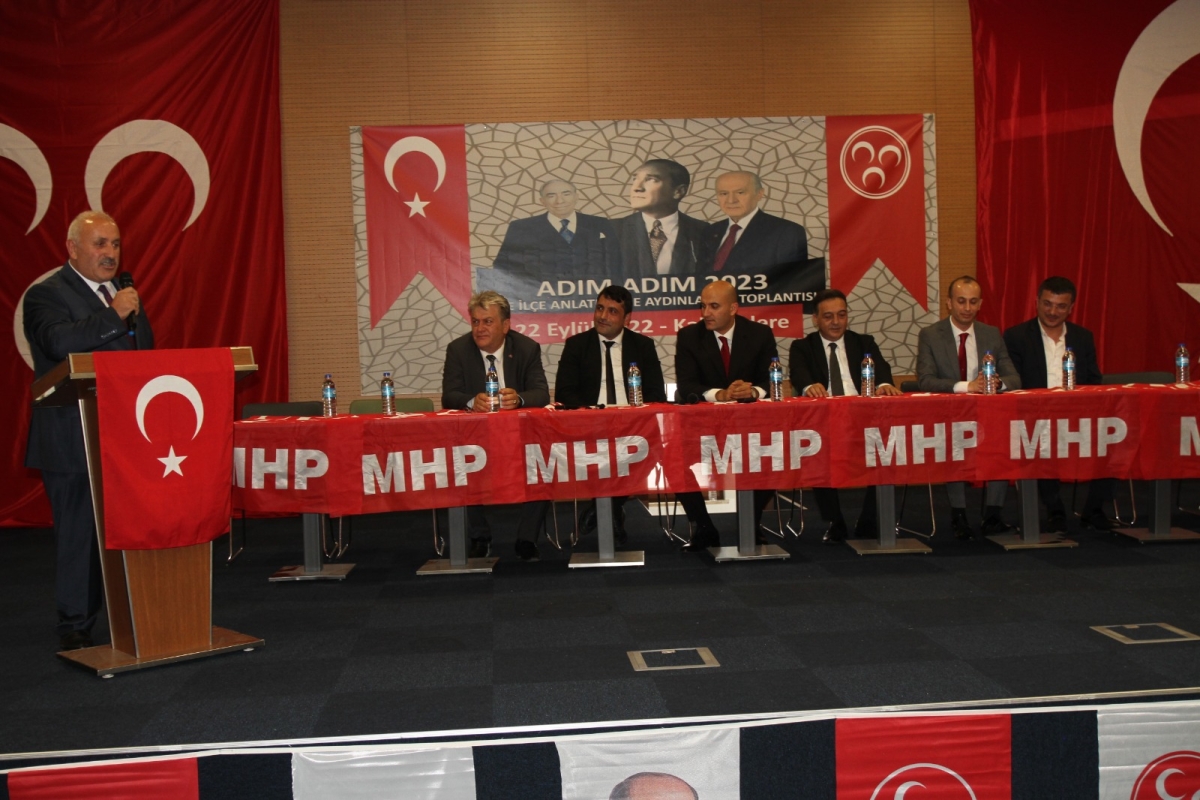 MHP'den ilçelerde 'Adım adım 2023' programı