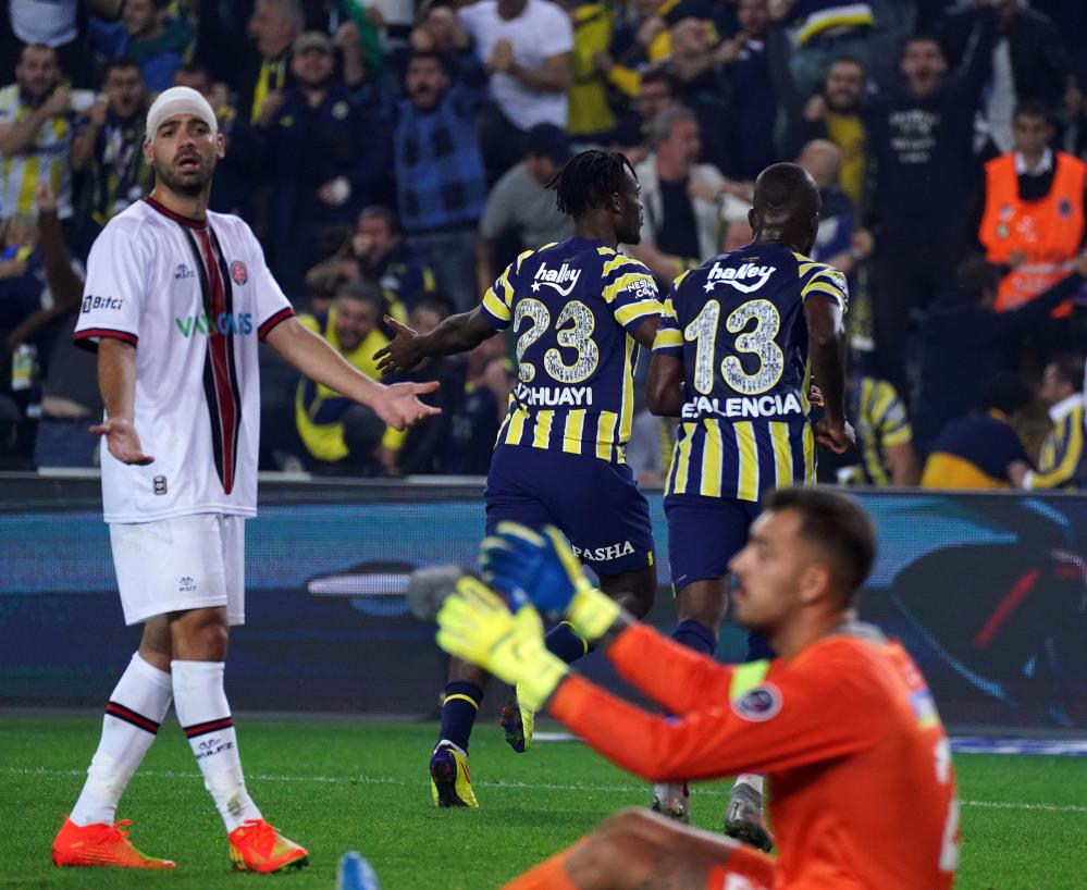 Fenerbahçe-Karagümrük maçı fotoğrafları