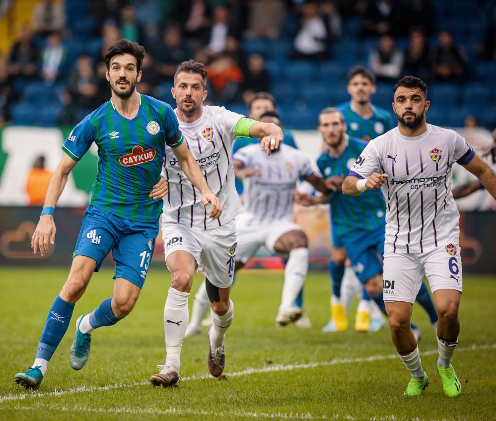 Rizespor-Eyüpspor maçı fotoğrafları