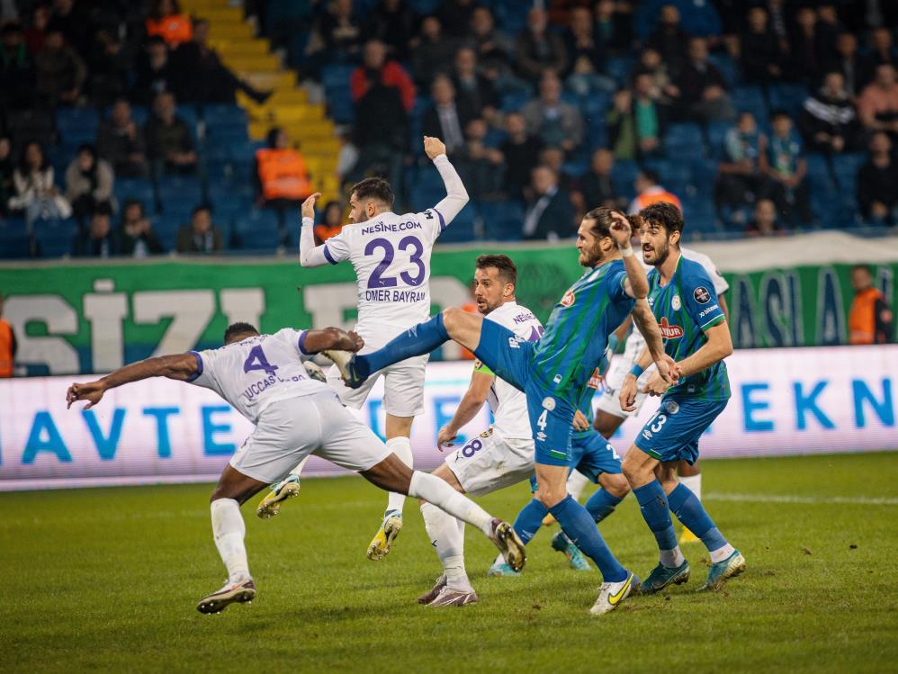 Rizespor-Eyüpspor maçı fotoğrafları