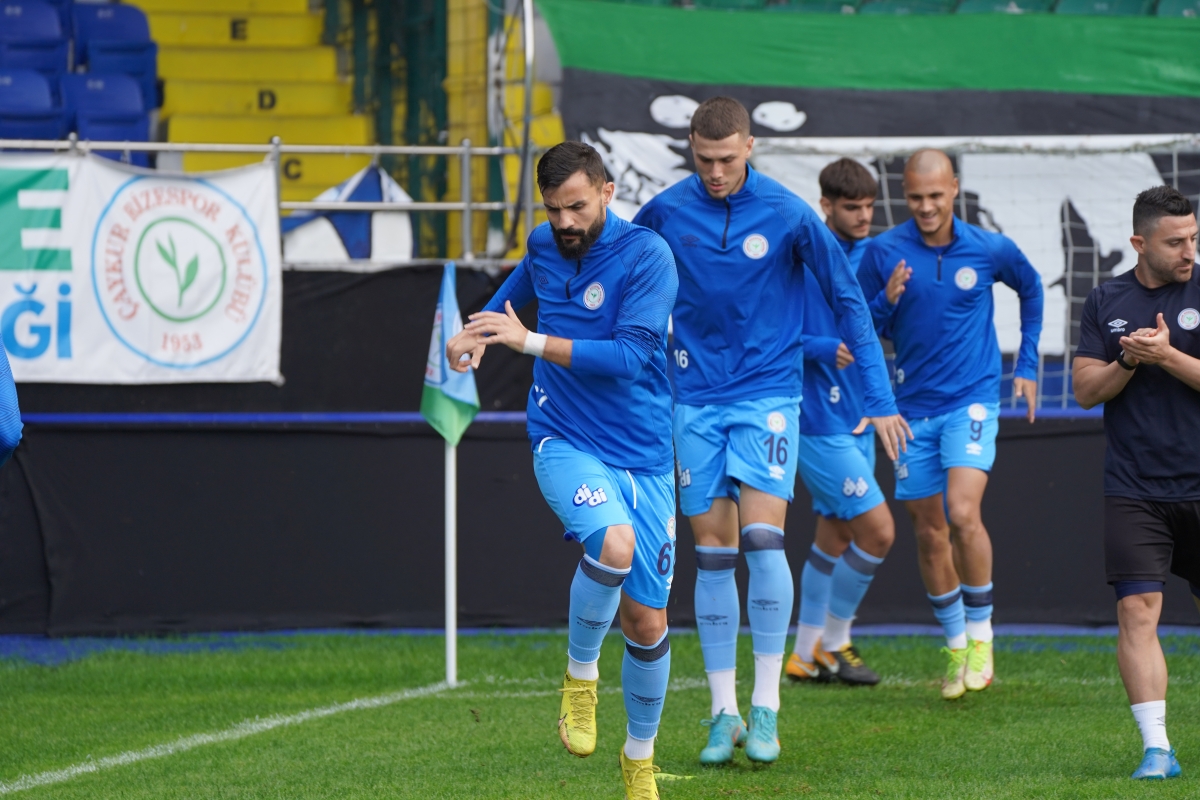 Çaykur Rizespor-Boyabat 1868 maç fotoğrafları