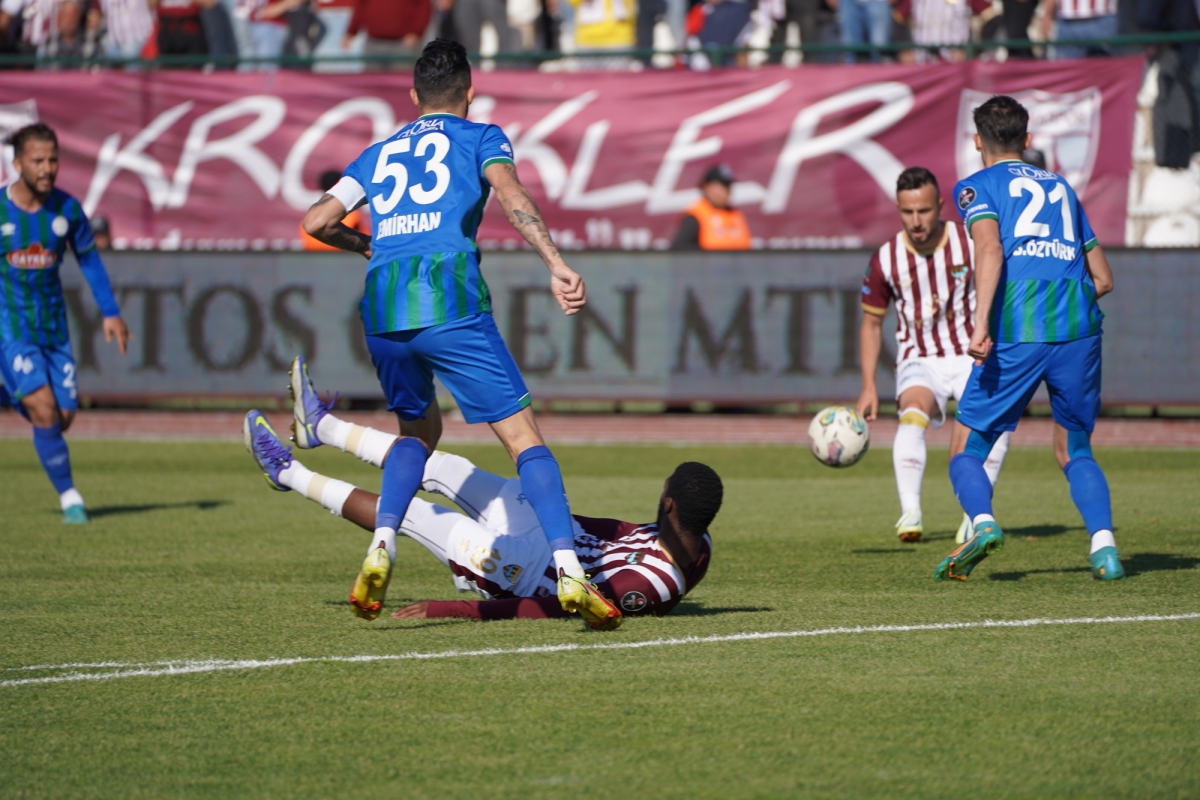 Bandırmaspor-Çaykur Rizespor maçı fotoğrafları