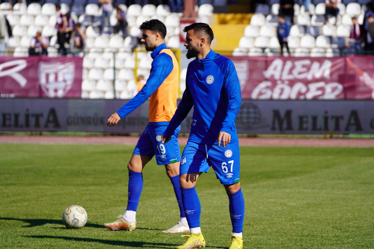 Bandırmaspor-Çaykur Rizespor maçı fotoğrafları