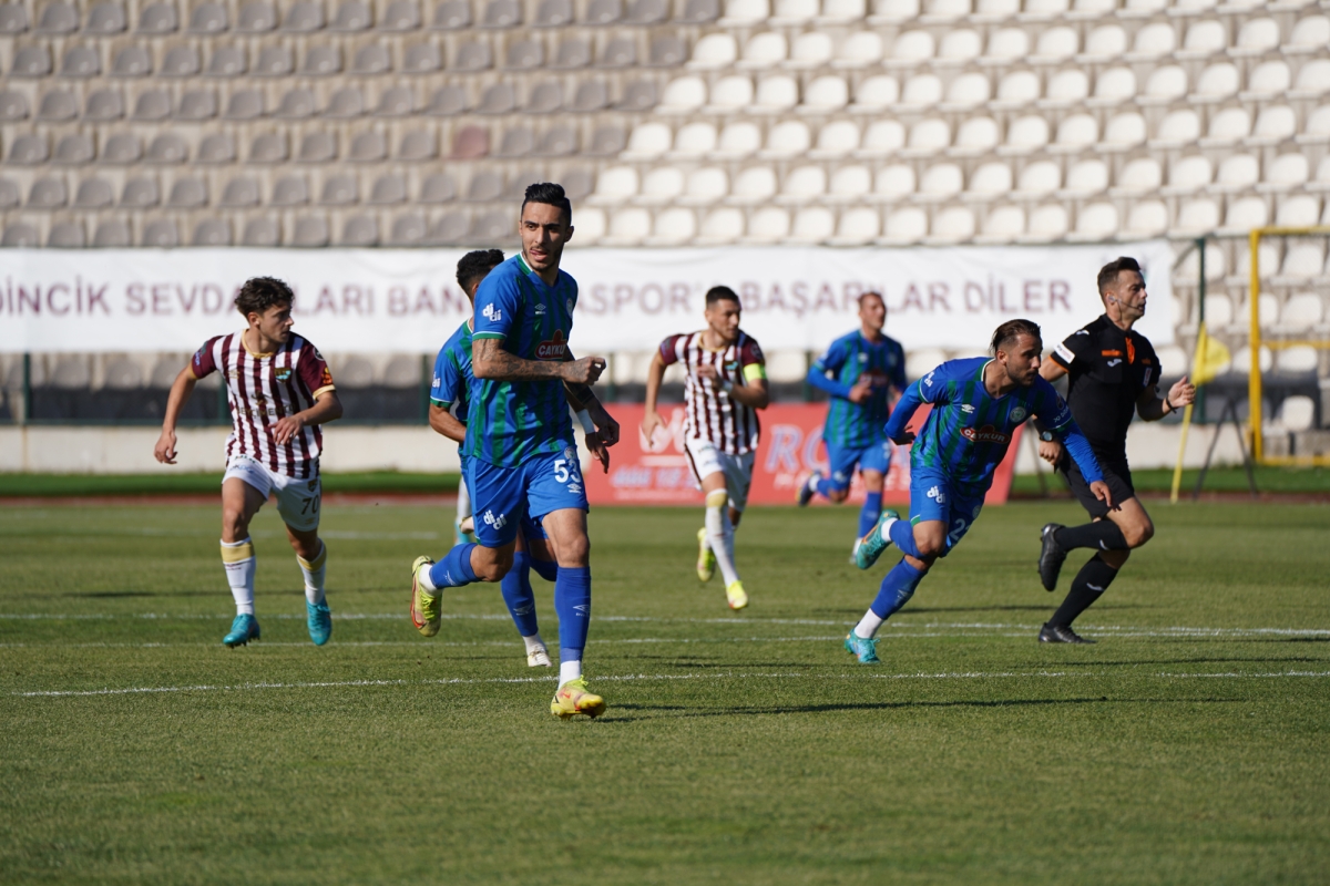 Bandırmaspor-Çaykur Rizespor maçı fotoğrafları