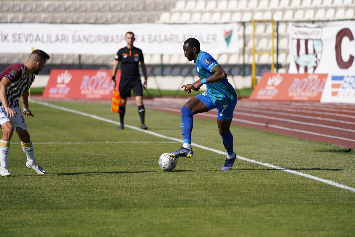 Bandırmaspor-Çaykur Rizespor maçı fotoğrafları
