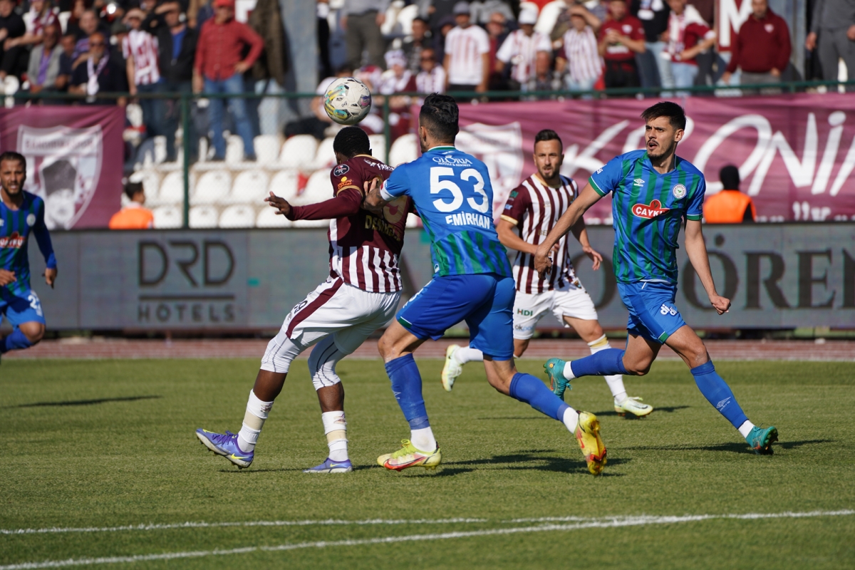 Bandırmaspor-Çaykur Rizespor maçı fotoğrafları