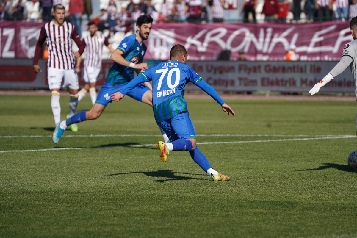 Bandırmaspor-Çaykur Rizespor maçı fotoğrafları