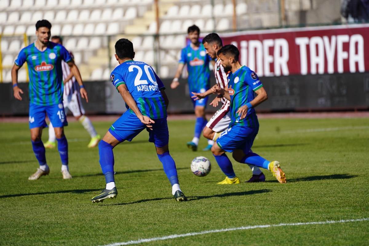 Bandırmaspor-Çaykur Rizespor maçı fotoğrafları