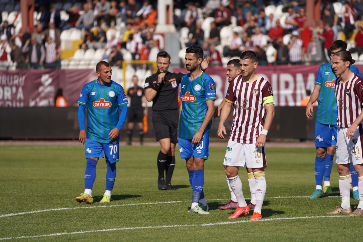 Bandırmaspor-Çaykur Rizespor maçı fotoğrafları