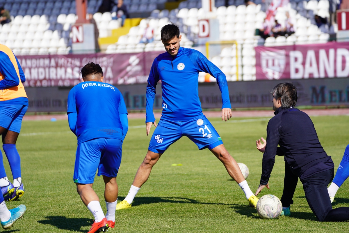 Bandırmaspor-Çaykur Rizespor maçı fotoğrafları