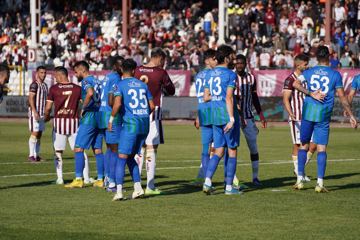 Bandırmaspor-Çaykur Rizespor maçı fotoğrafları