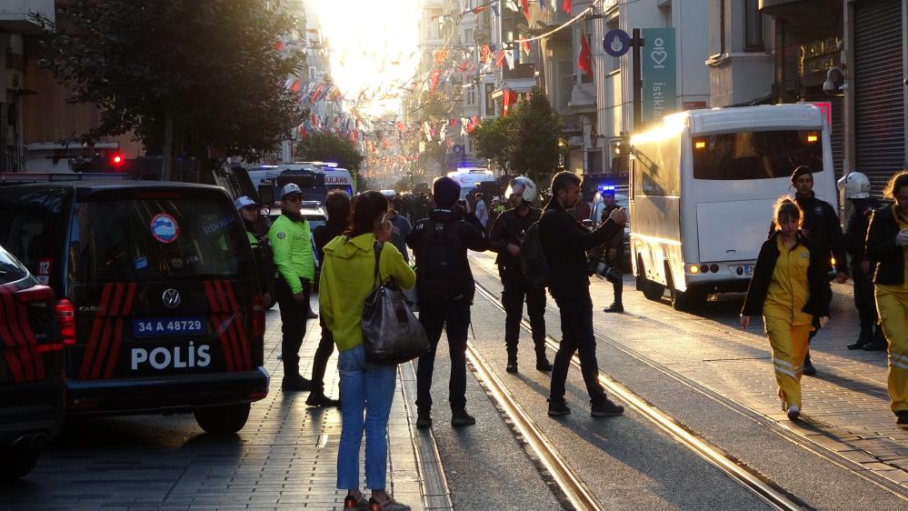 İstanbul Taksim'de patlama