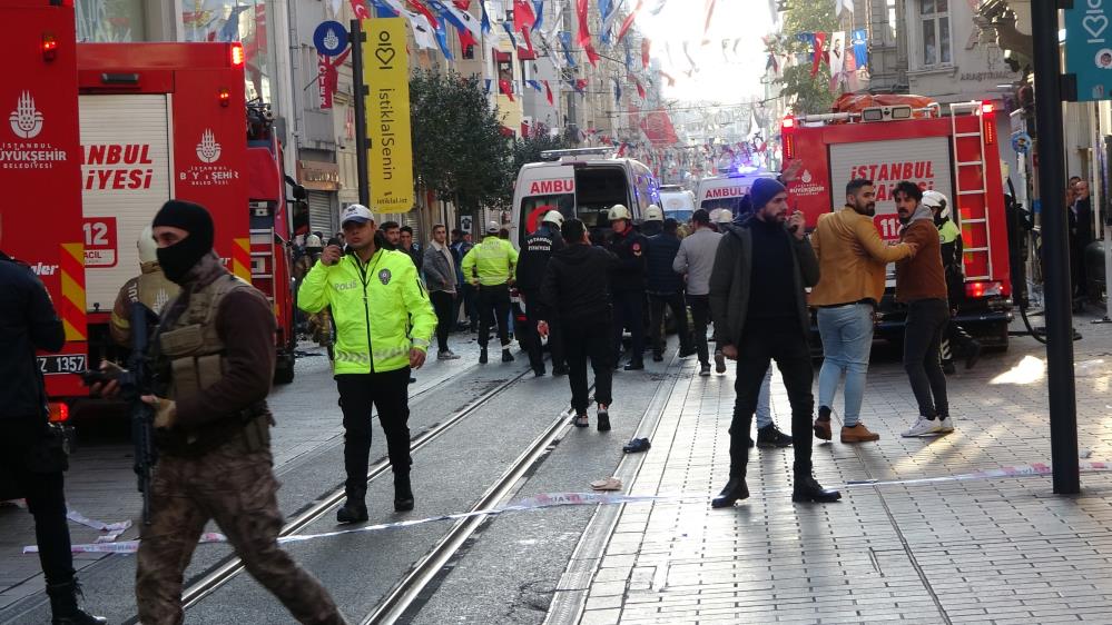 İstanbul Taksim'de patlama