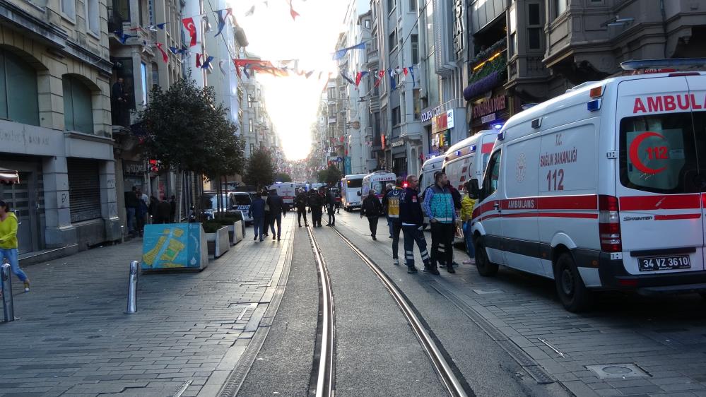 İstanbul Taksim'de patlama