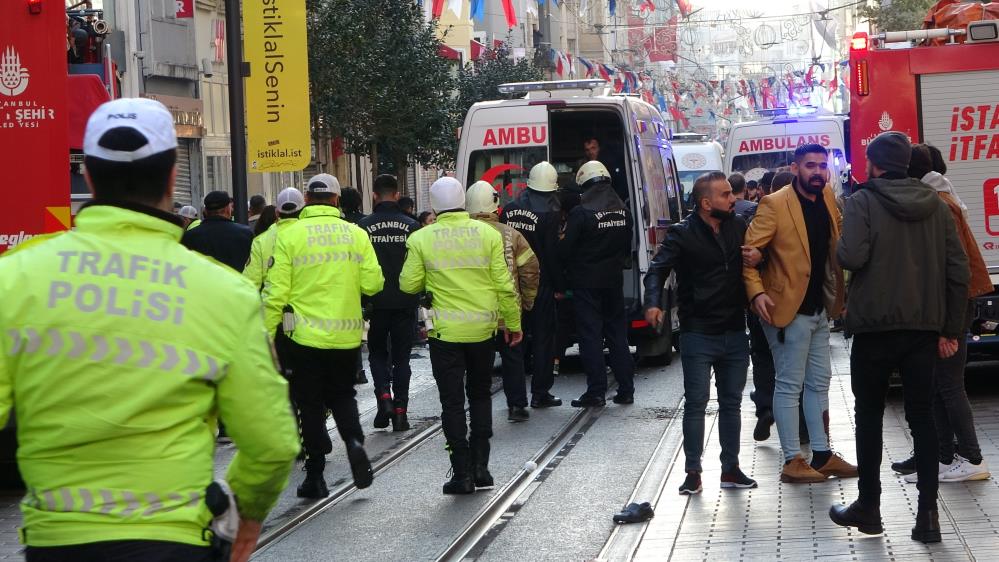 İstanbul Taksim'de patlama