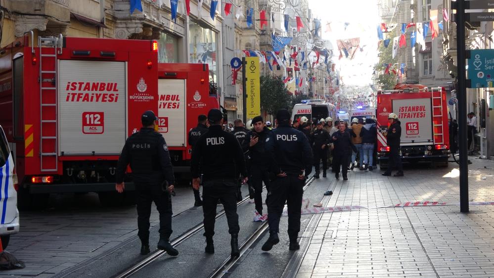 İstanbul Taksim'de patlama
