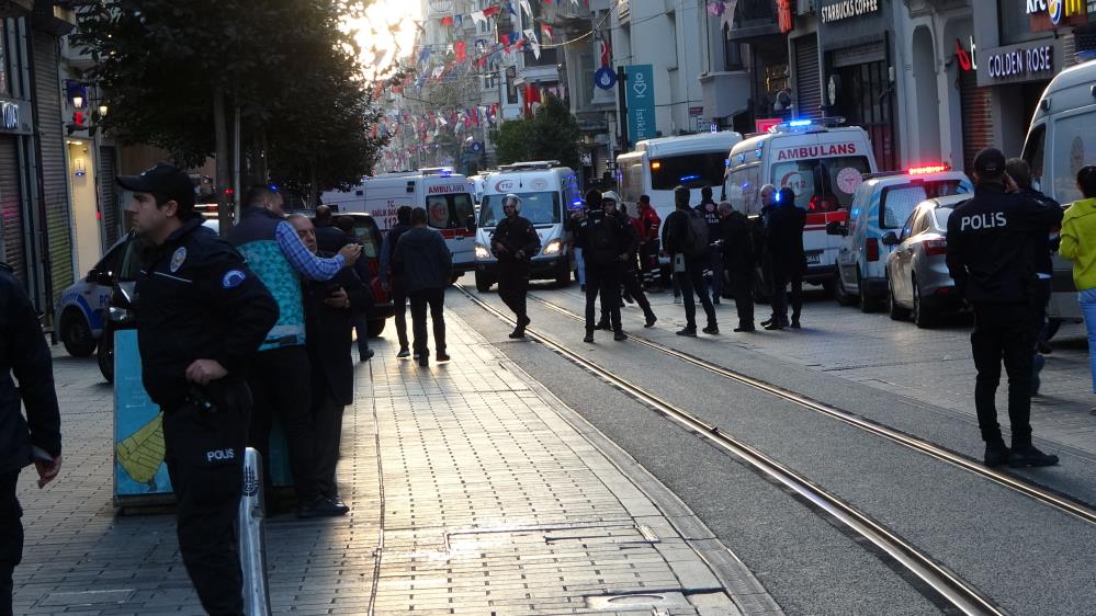 İstanbul Taksim'de patlama