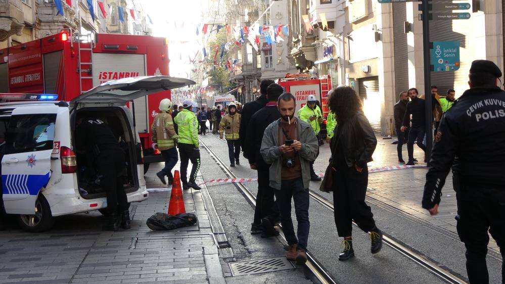 İstanbul Taksim'de patlama