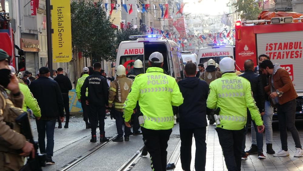 İstanbul Taksim'de patlama