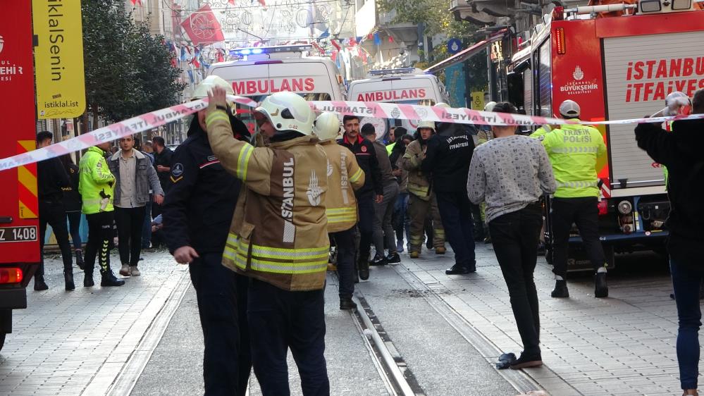 İstanbul Taksim'de patlama