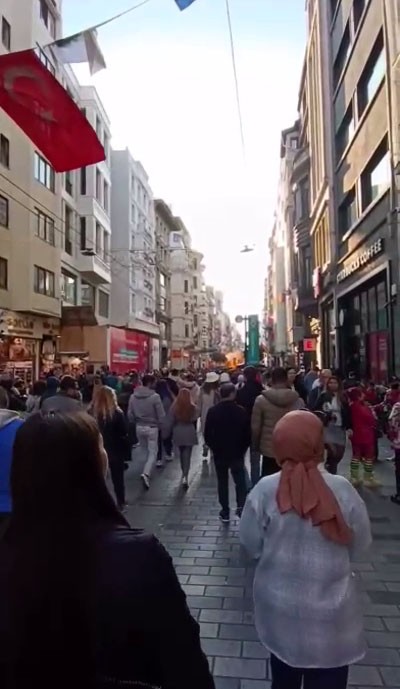 İstanbul Taksim'de patlama