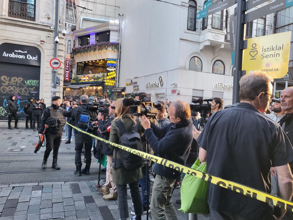 İstanbul Taksim'de patlama