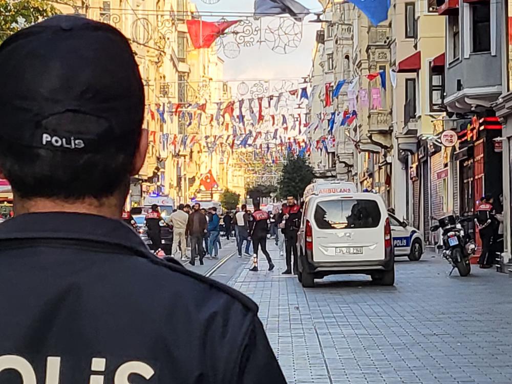 İstanbul Taksim'de patlama
