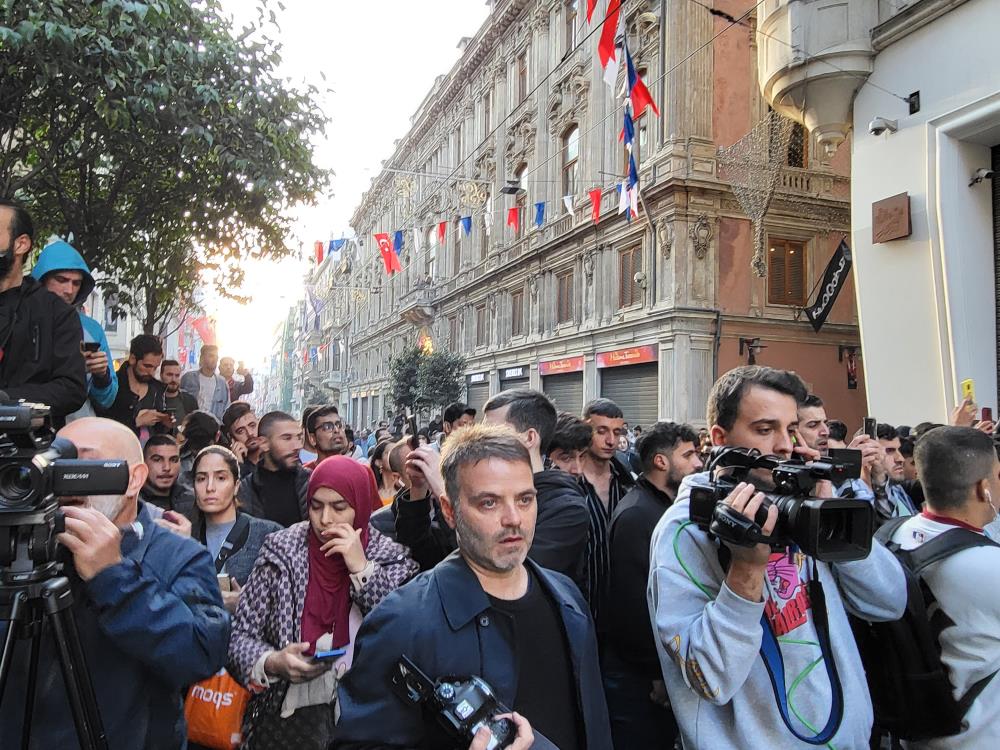 İstanbul Taksim'de patlama