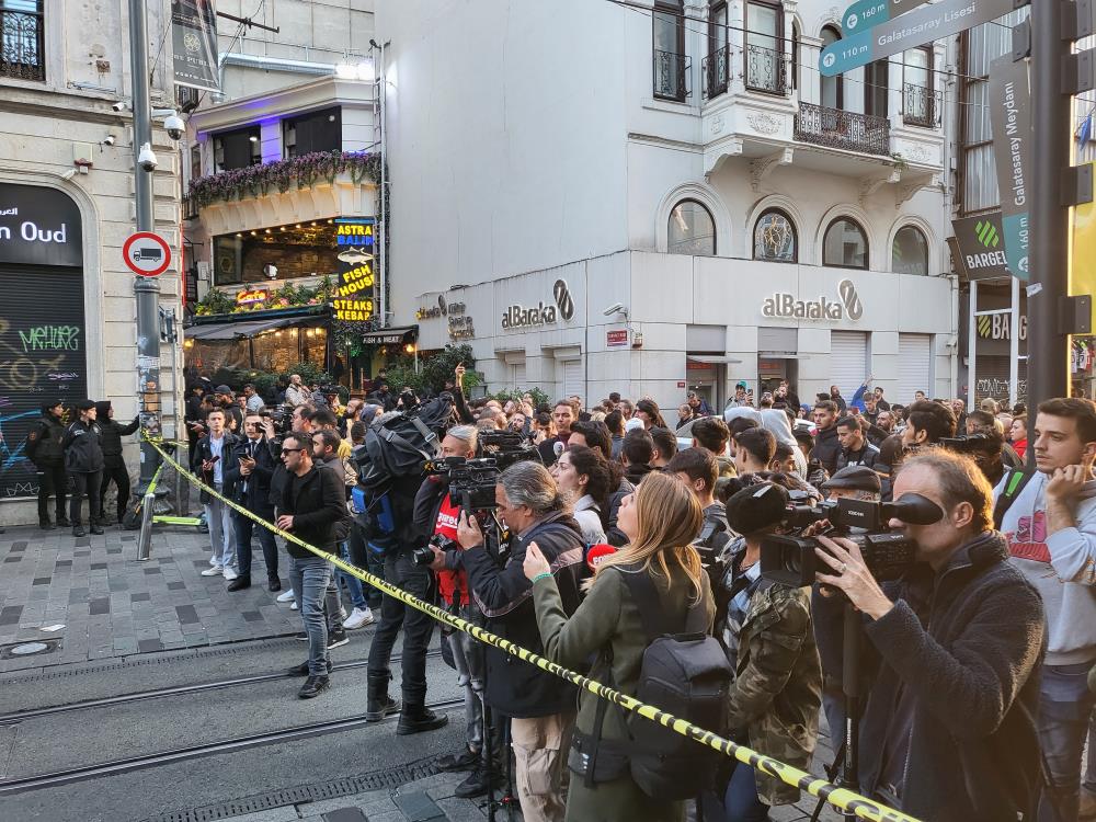 İstanbul Taksim'de patlama