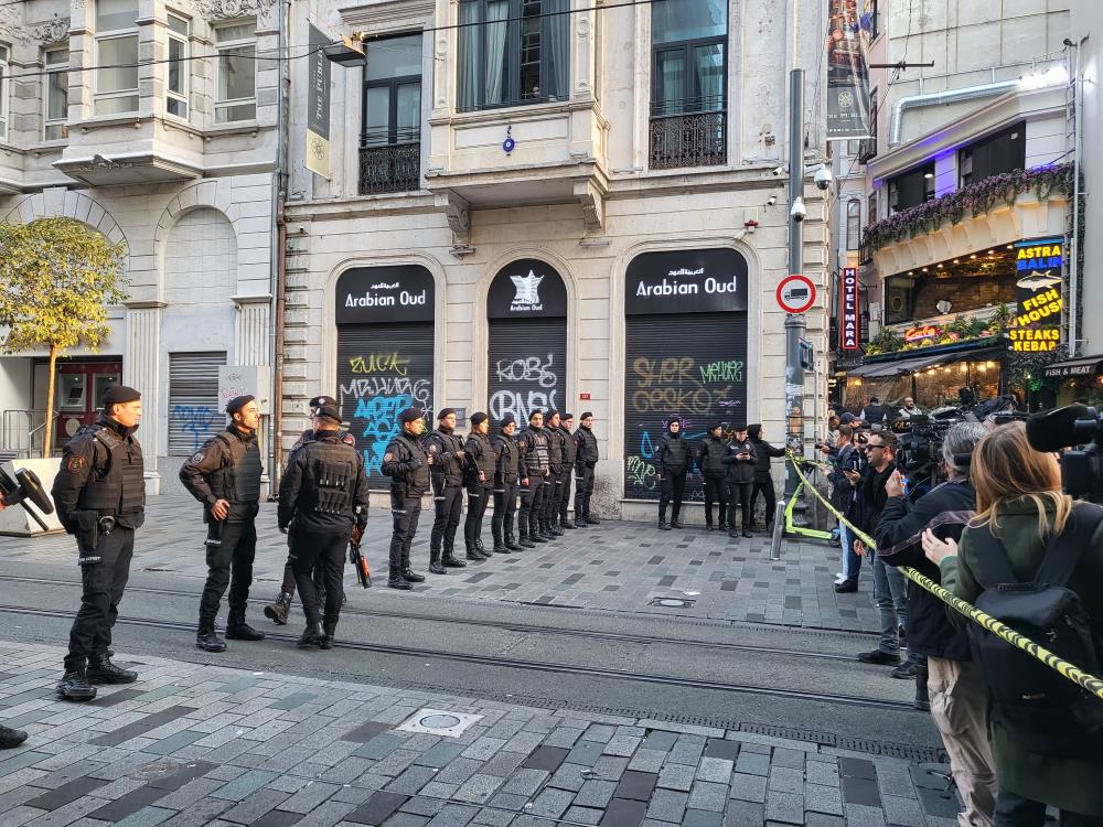 İstanbul Taksim'de patlama