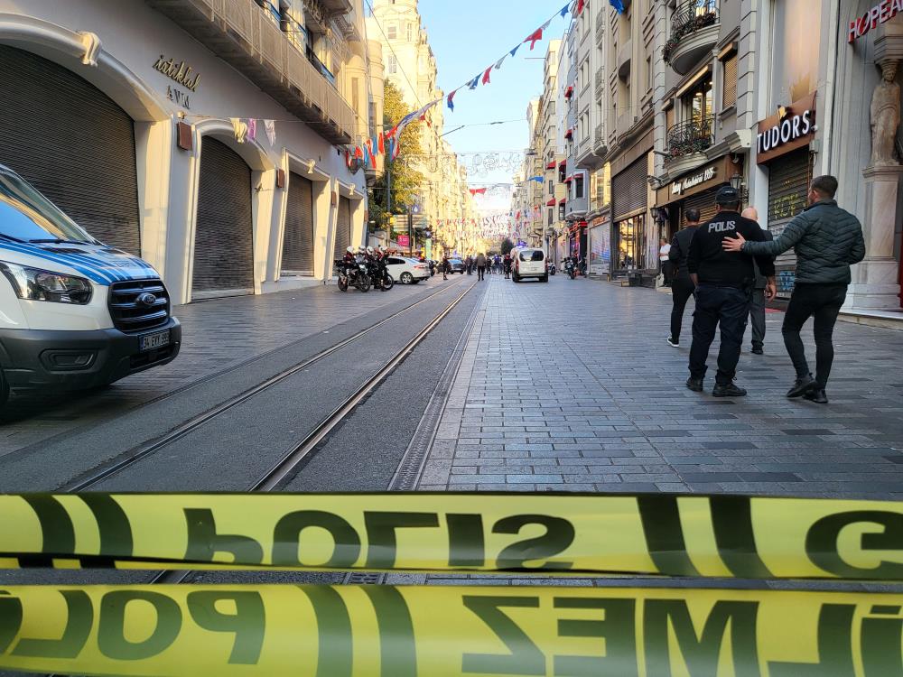 İstanbul Taksim'de patlama