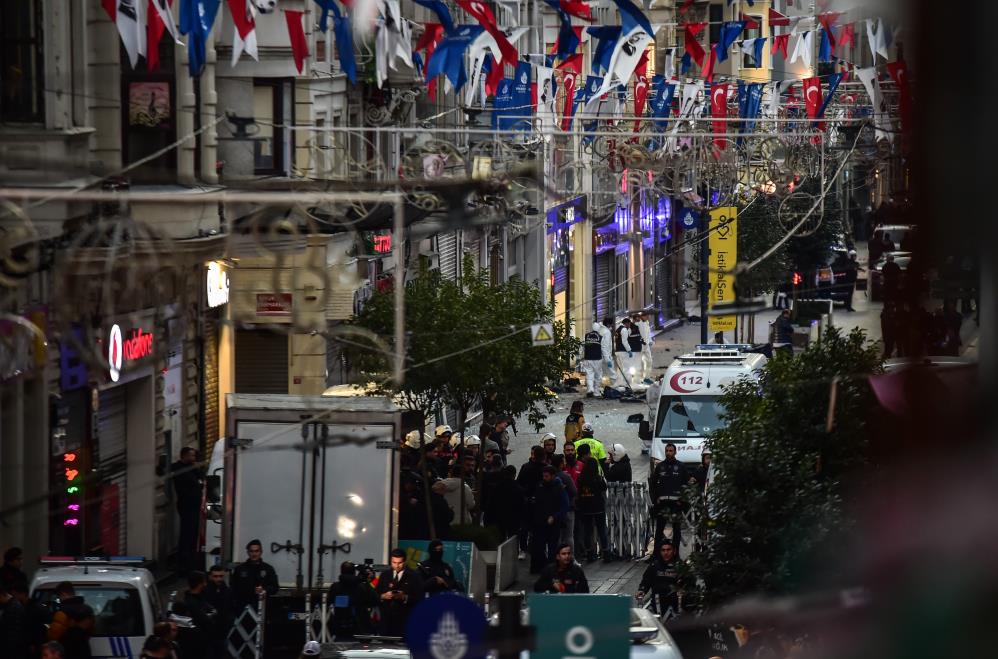 İstanbul Taksim'de patlama