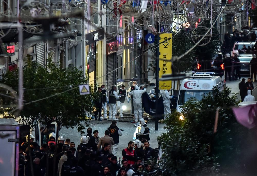 İstanbul Taksim'de patlama