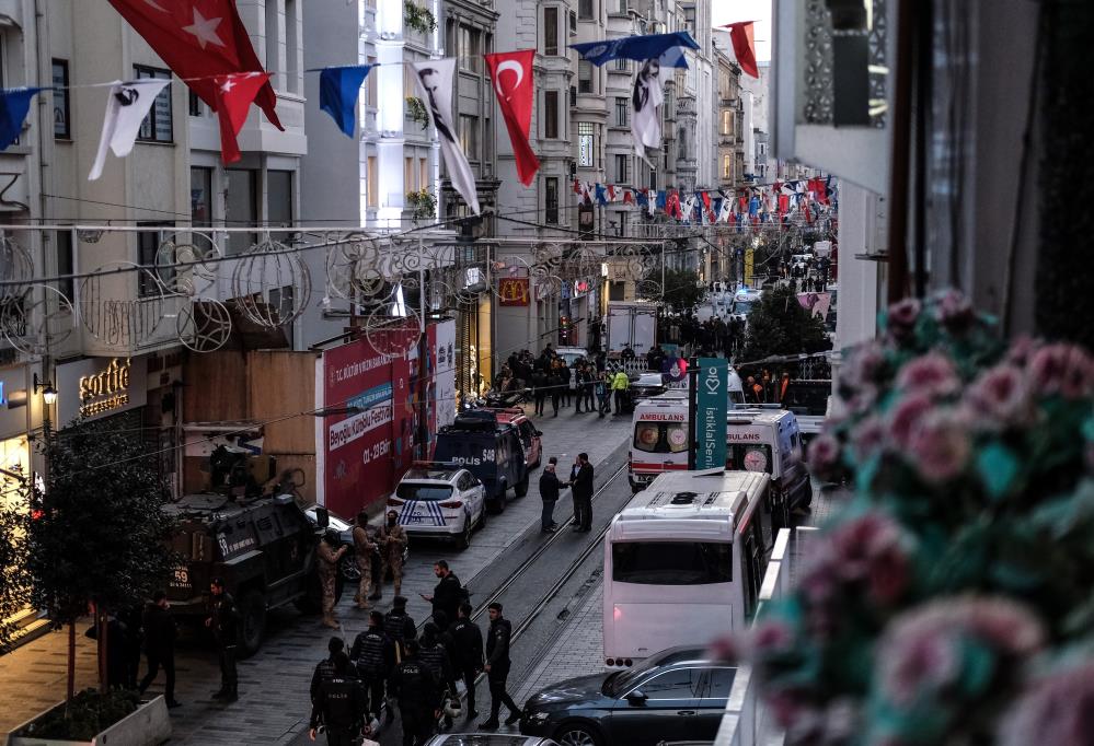 İstanbul Taksim'de patlama