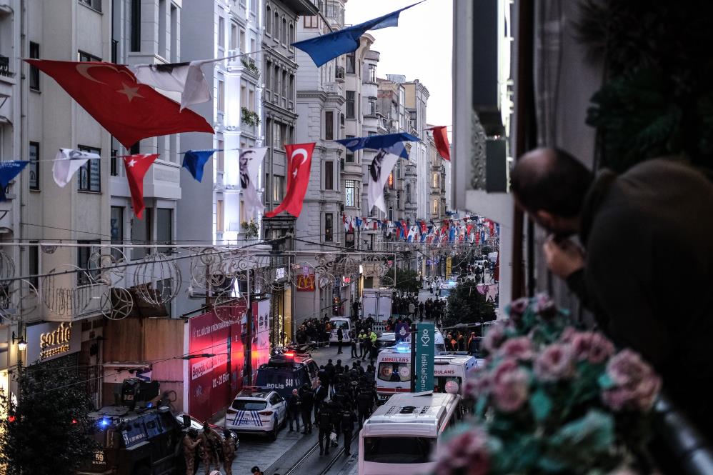 İstanbul Taksim'de patlama