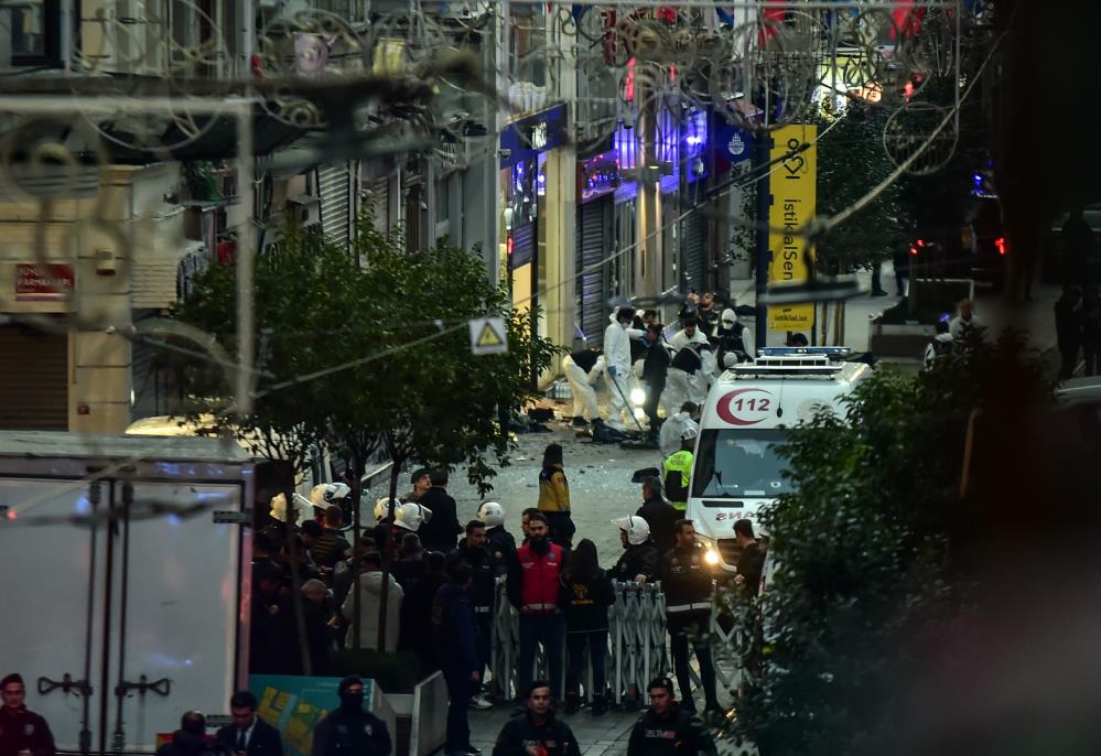 İstanbul Taksim'de patlama
