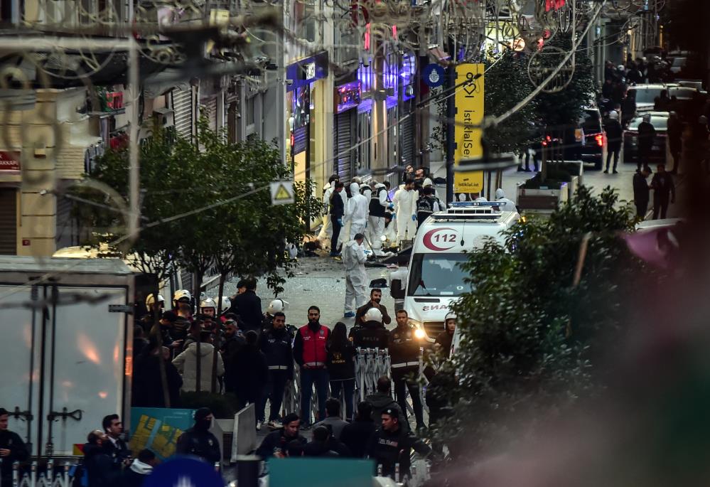 İstanbul Taksim'de patlama