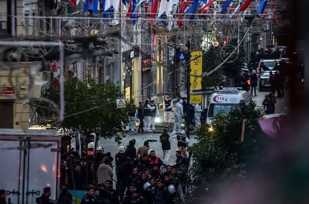İstanbul Taksim'de patlama