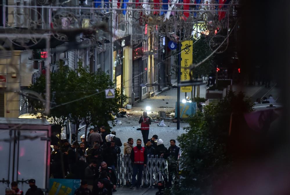 İstanbul Taksim'de patlama