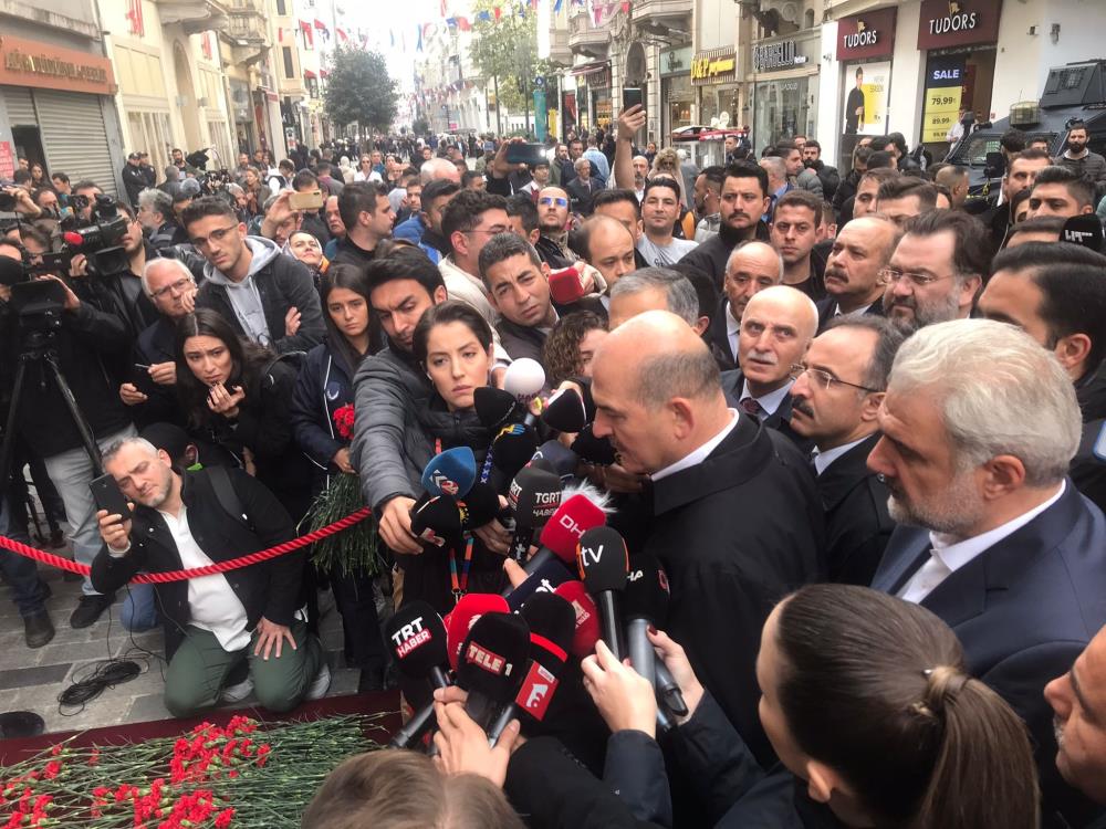 İstanbul Taksim'de patlama