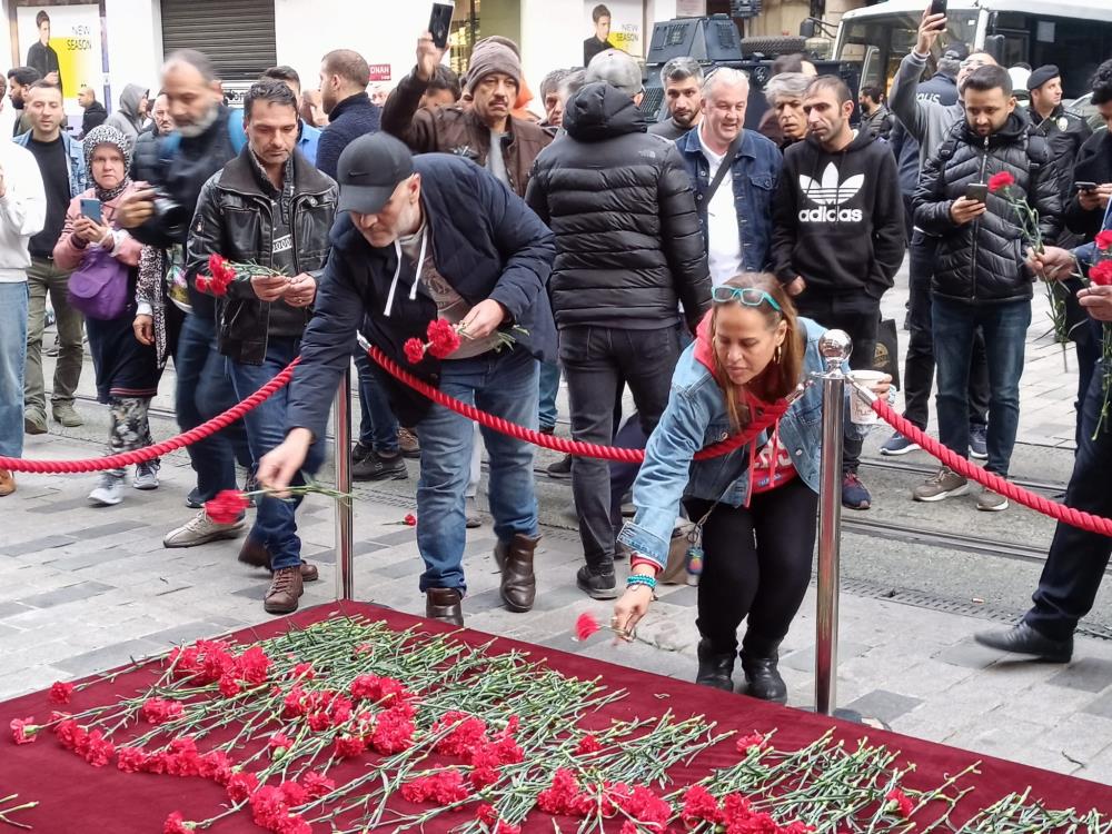 İstanbul Taksim'de patlama
