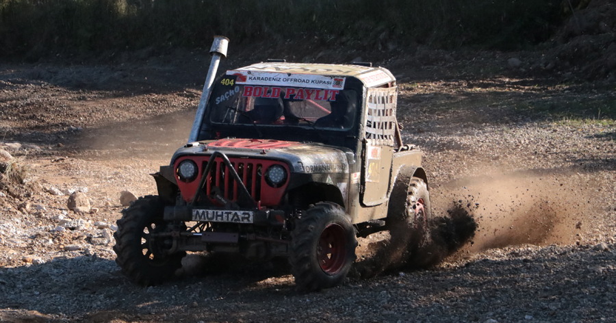 Rize'de Off-road yarışları nefes kesti